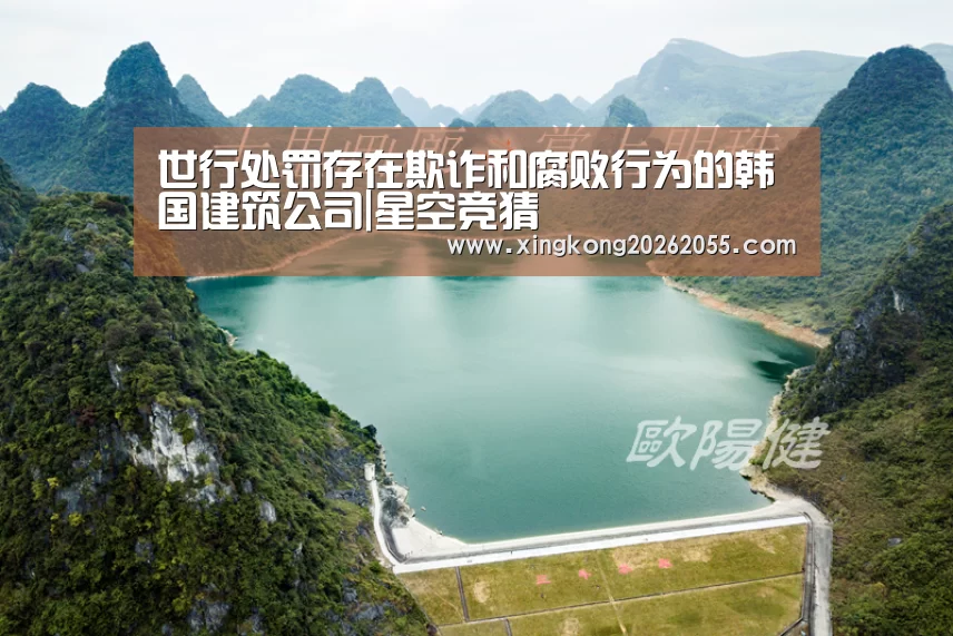 世行处罚存在欺诈和腐败行为的韩国建筑公司|星空竞猜(图4) 星空下载